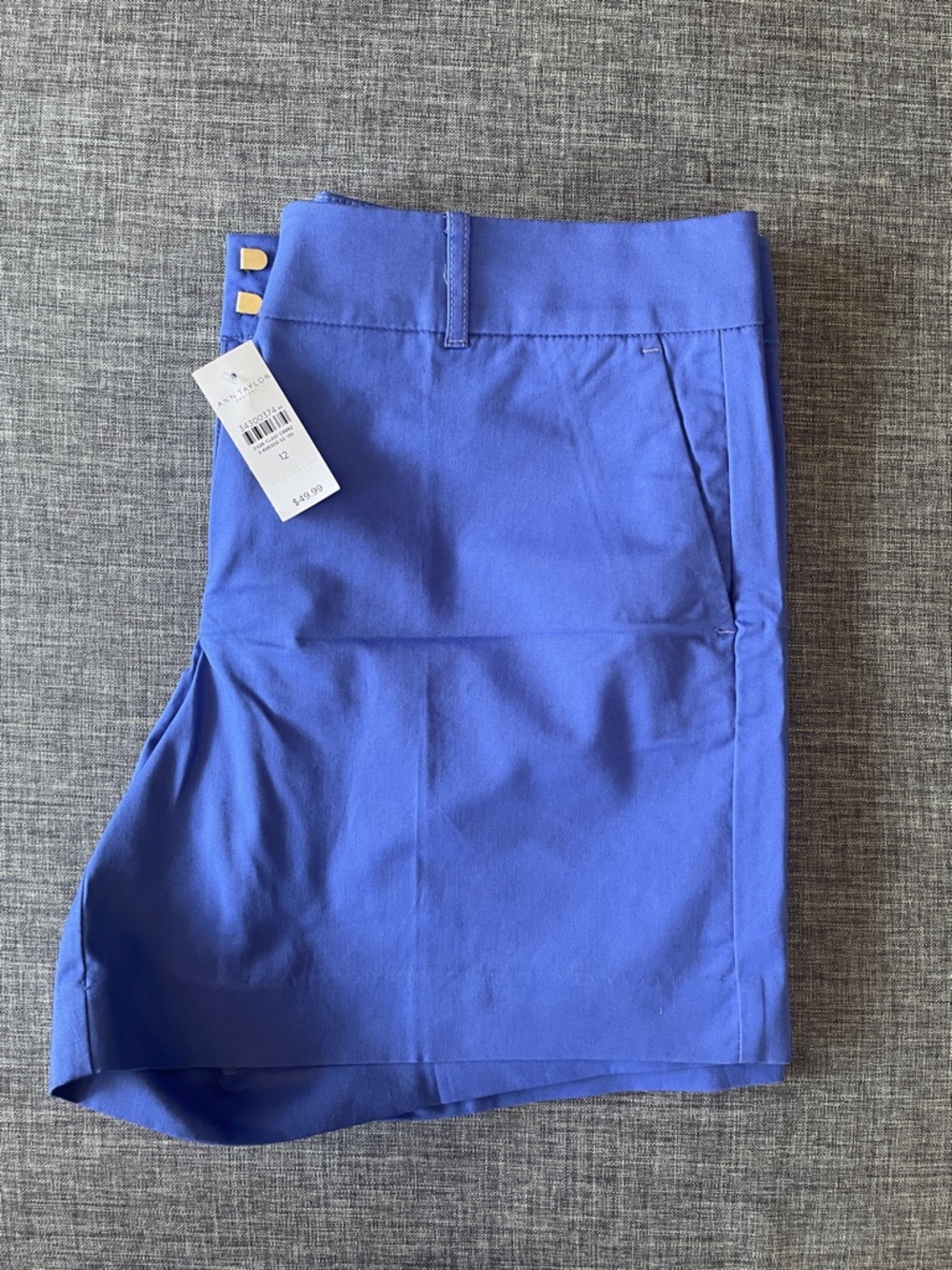 Ann Taylor Royal Blue Cargo Shorts